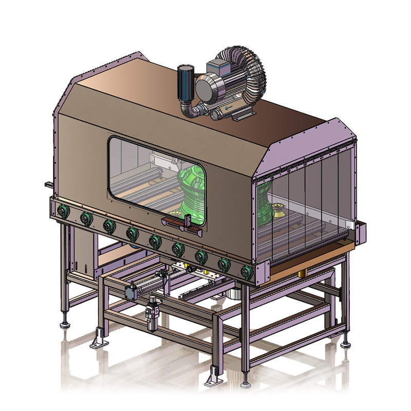 輪轂全自動清洗風干設備
